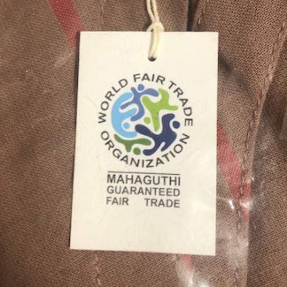 Mata Traders Lori Dress Cocoa Stripe NWT - Picture 8 of 10